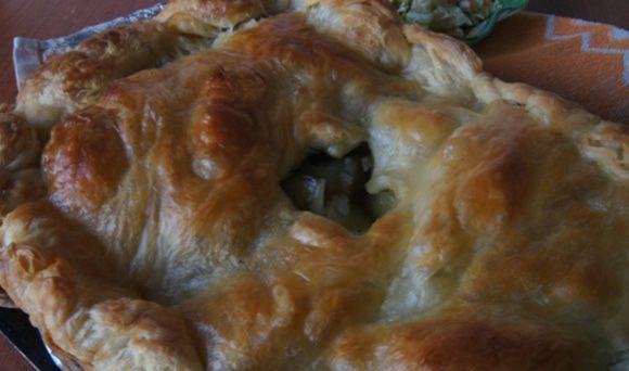 Lamb meat pie