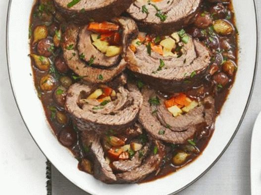 Photo of Beef Brisket Meatloaf Stewed in Red Wine