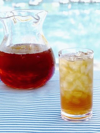 Photo Mint tea with ice