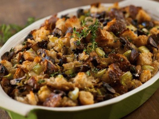 Photo Stuffing for yeast bread stuffing