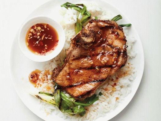Photo Natural pork cutlet
