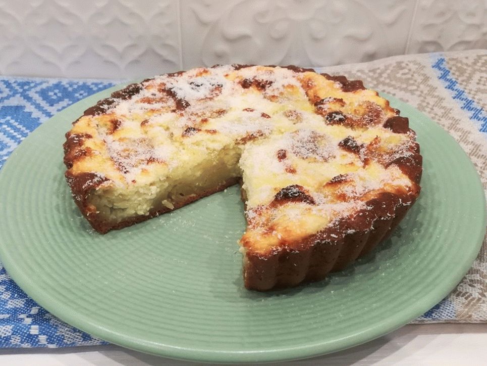 Tender curd cake