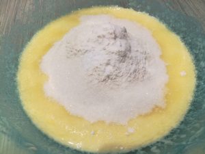 Tender curd cake