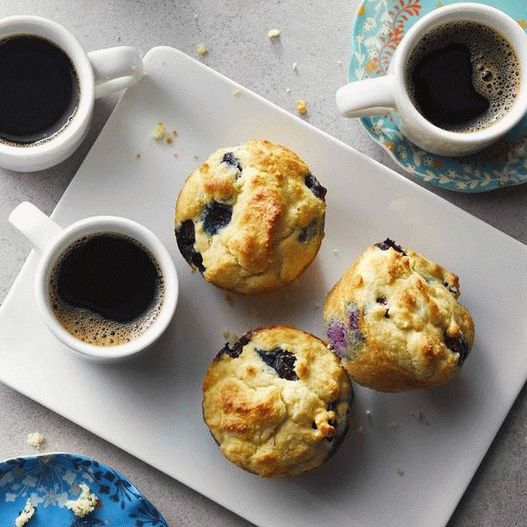 Photo of a Low-Carb Blueberry Muffin