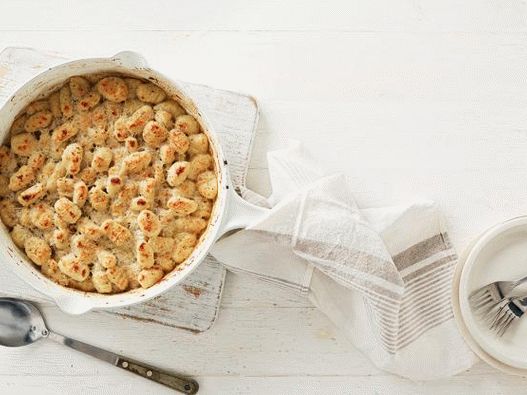 Photo of gnocchi with cheese and pepper