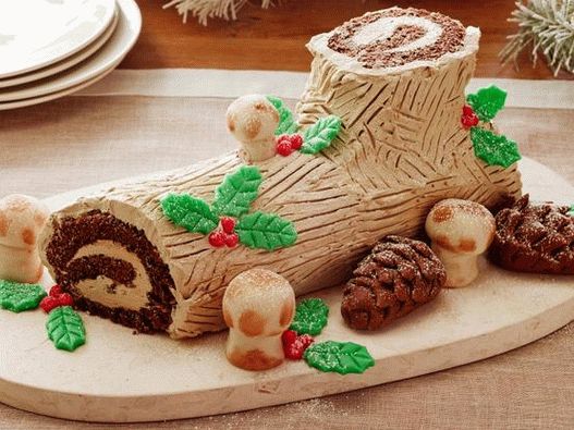 Bues de Noelle (Christmas log)