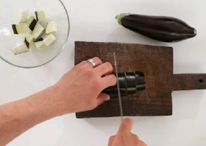 Eggplant Chickpeas