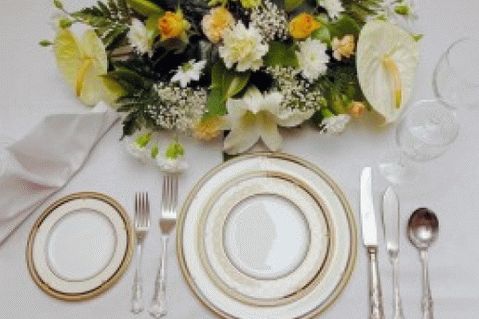 General table setting rules