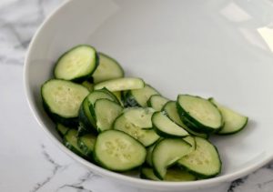 Cucumber water