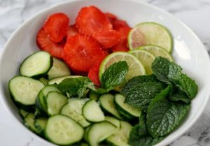 Cucumber water
