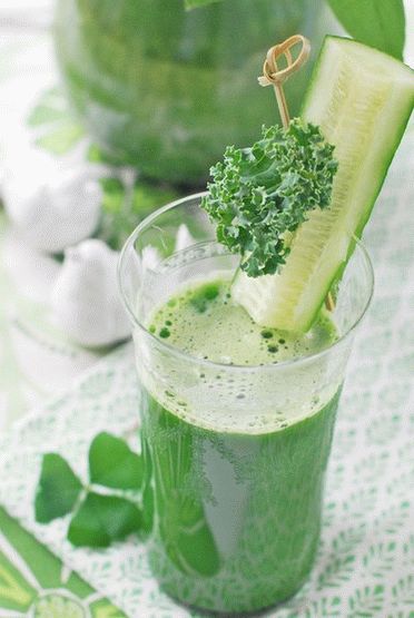 Photo Cucumber drink