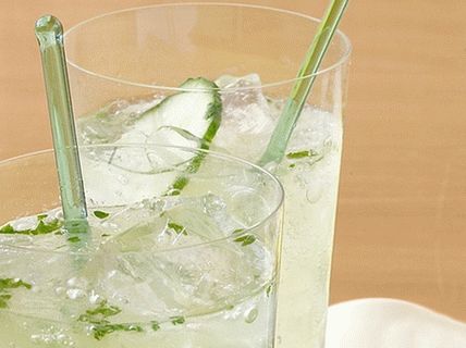 Photo Cucumber-lime phys. With gin