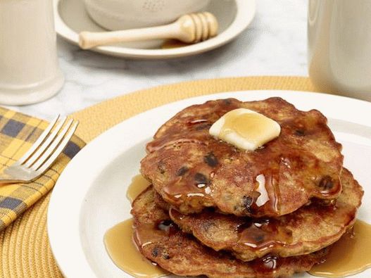 Photo of Oatmeal fritters with banana and raisins