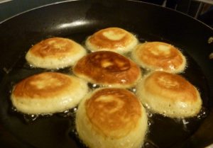 Fritters on the water