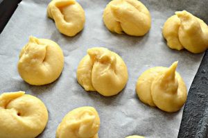 Olivier in profiteroles