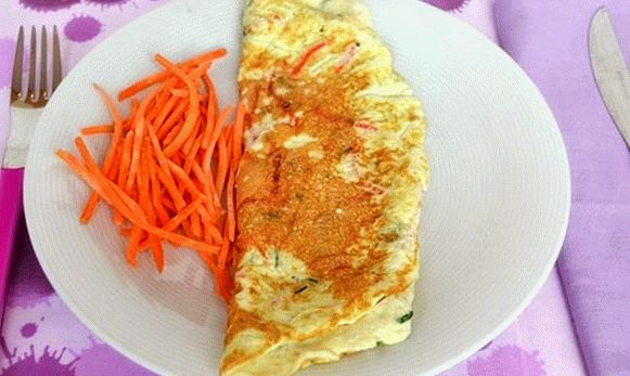 Egg White Omelet