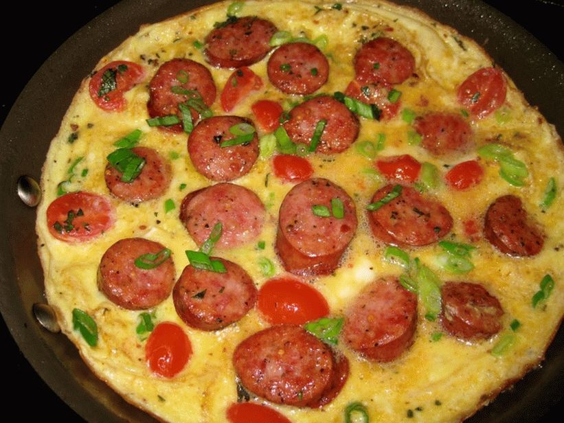 Chorizo ​​Omelet