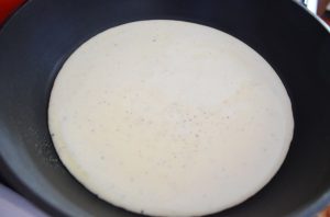 Omelet with cottage cheese