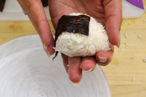 Onigiri with Salmon