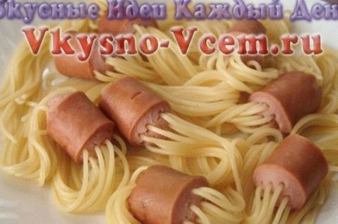 original pasta with sausages