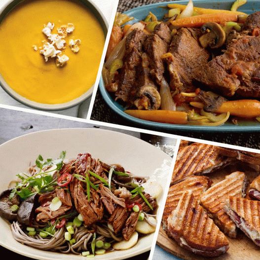 Photo Autumn dishes for receiving guests