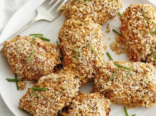 Photo of the dish - Breaded chicken thighs in the oven