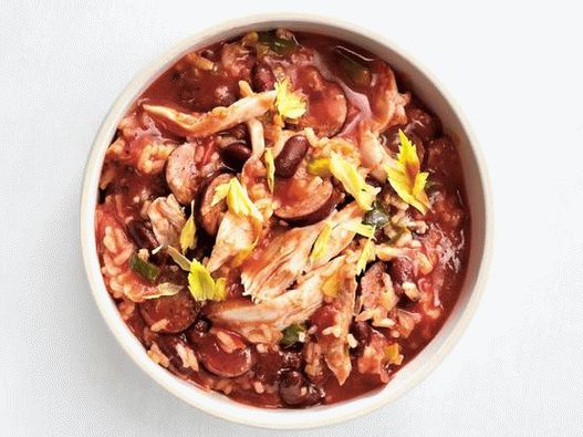 Photo of the dish - Jambalaya with chicken and sausage