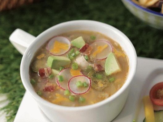 Dish Photography - White Chili