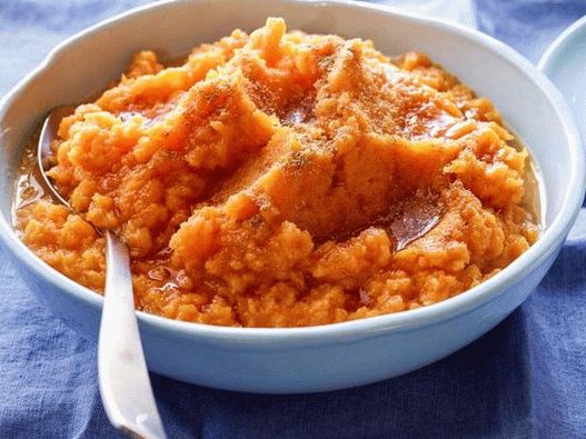 Photo of the dish - Sweet pumpkin puree with coriander