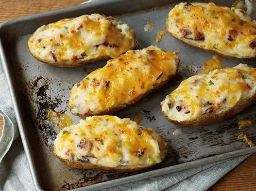 Dish Photography - Stuffed Potatoes