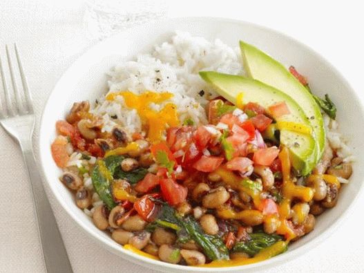 Photo dishes - Texas-Mexican rice with beans