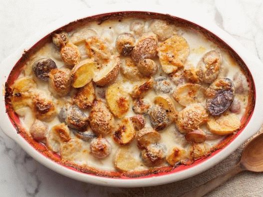 Photo Autumn potato gratin