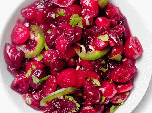 Photo Spicy Salsa with Cranberries