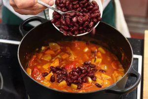 Spicy stewed vegetables