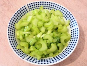 Spicy green rice