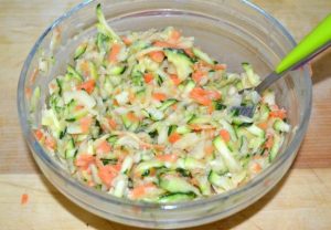 Vegetable pancakes