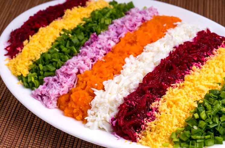 Vegetable Salad “Rainbow”