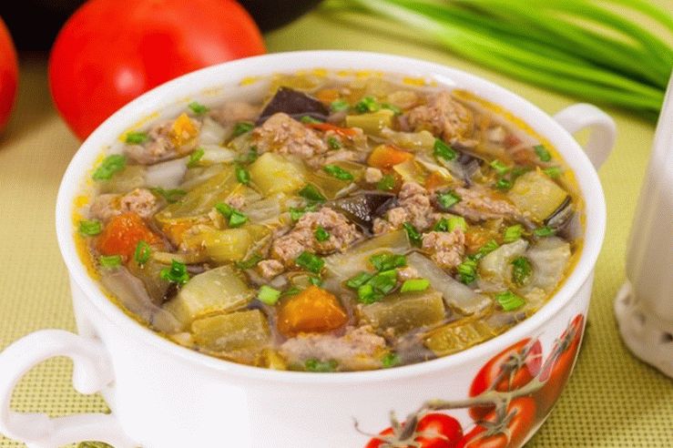 Minced Vegetable Soup