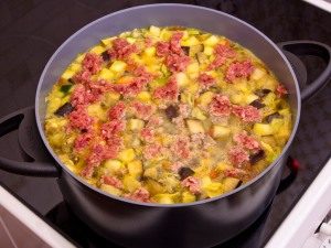Minced Vegetable Soup