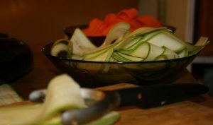 Vegetable tart