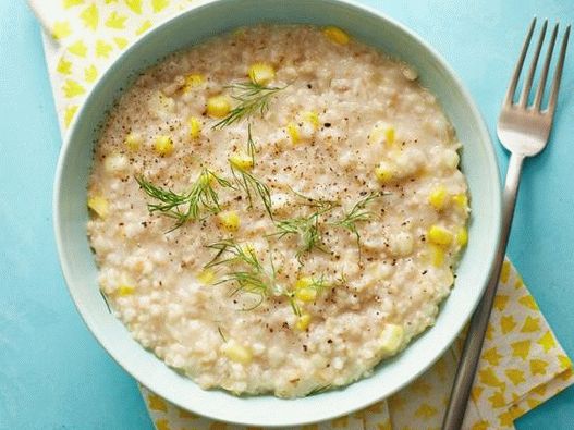 Photo Oatmeal with corn