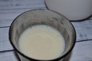 Panacotta with melon