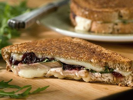 Photo of Panini with turkey and fountain cheese