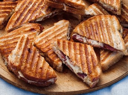 Photo of smoked bacon panini