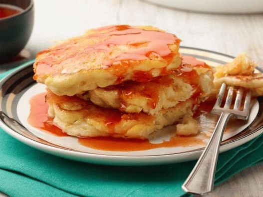 Photo of Pancake with pasta and cheese