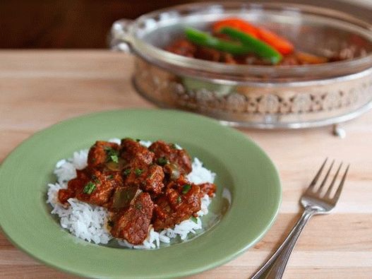 Photo of lamb paprikash