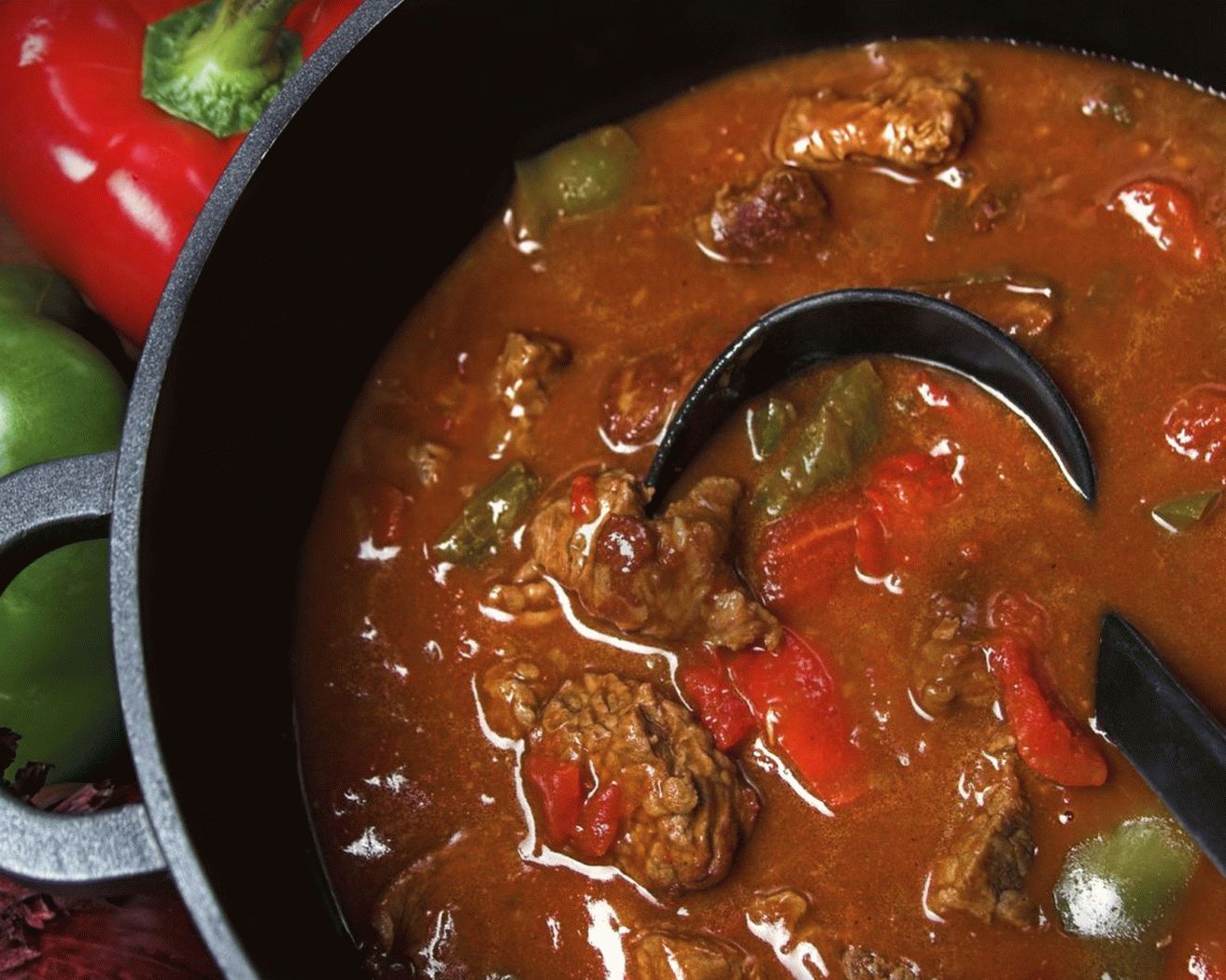 Beef paprikash
