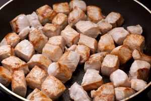 Pork paprikash