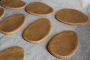 Easter gingerbread cookies