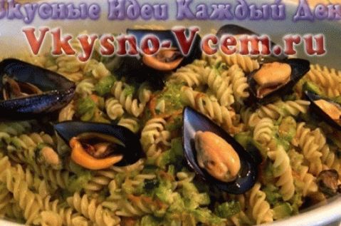 Fusilli Recipe with Mussels